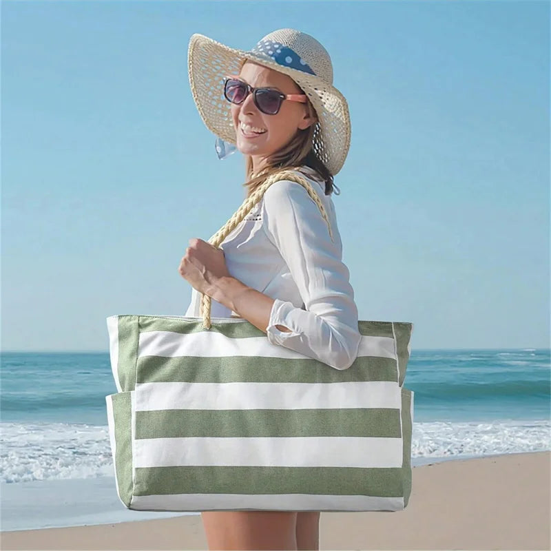 Coastal Chic Beach Bag