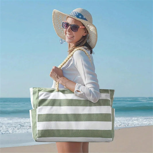 Coastal Chic Beach Bag