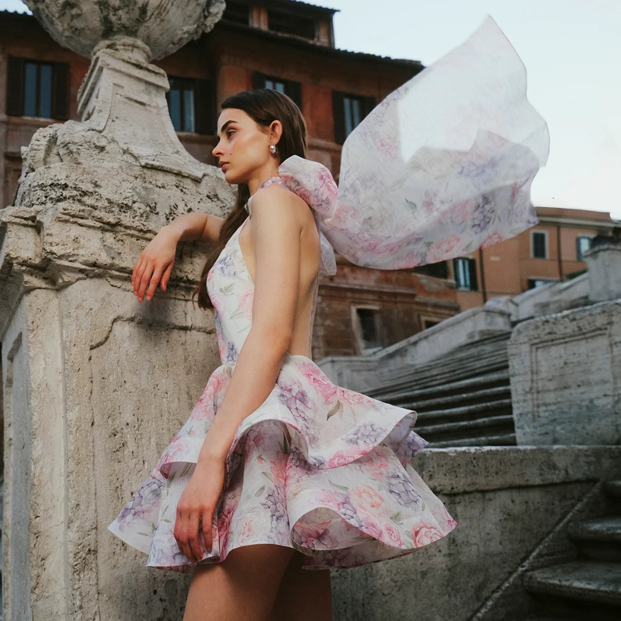 Bloom Charm Short Dress