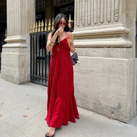 Red radiance dress