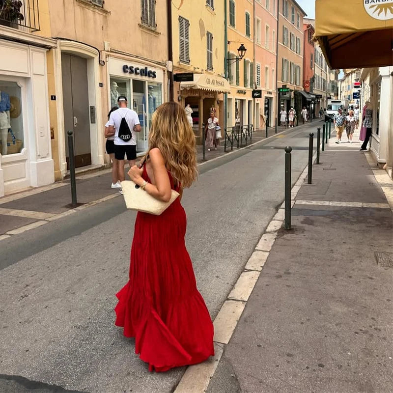 Red radiance dress