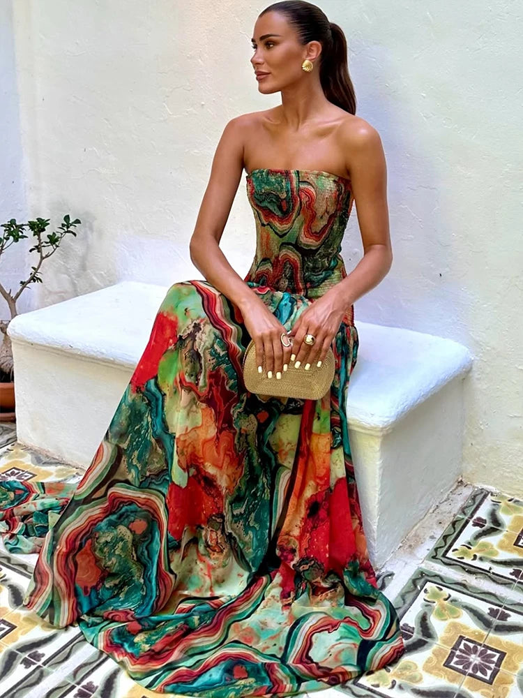 Aurora Tropic Maxi Dress
