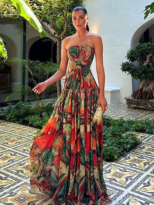 Aurora Tropic Maxi Dress