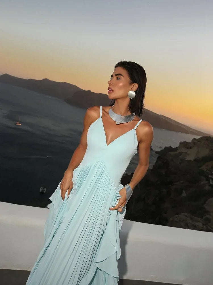 Aqua Enchant Dress
