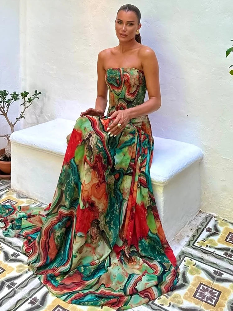 Aurora Tropic Maxi Dress
