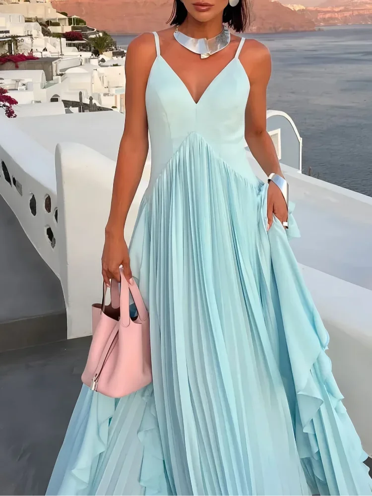 Aqua Enchant Dress