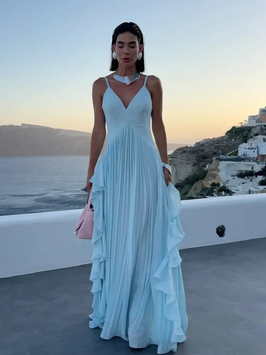 Aqua Enchant Dress